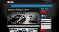Desktop Screenshot of crownautoleasing.com