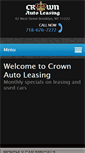 Mobile Screenshot of crownautoleasing.com